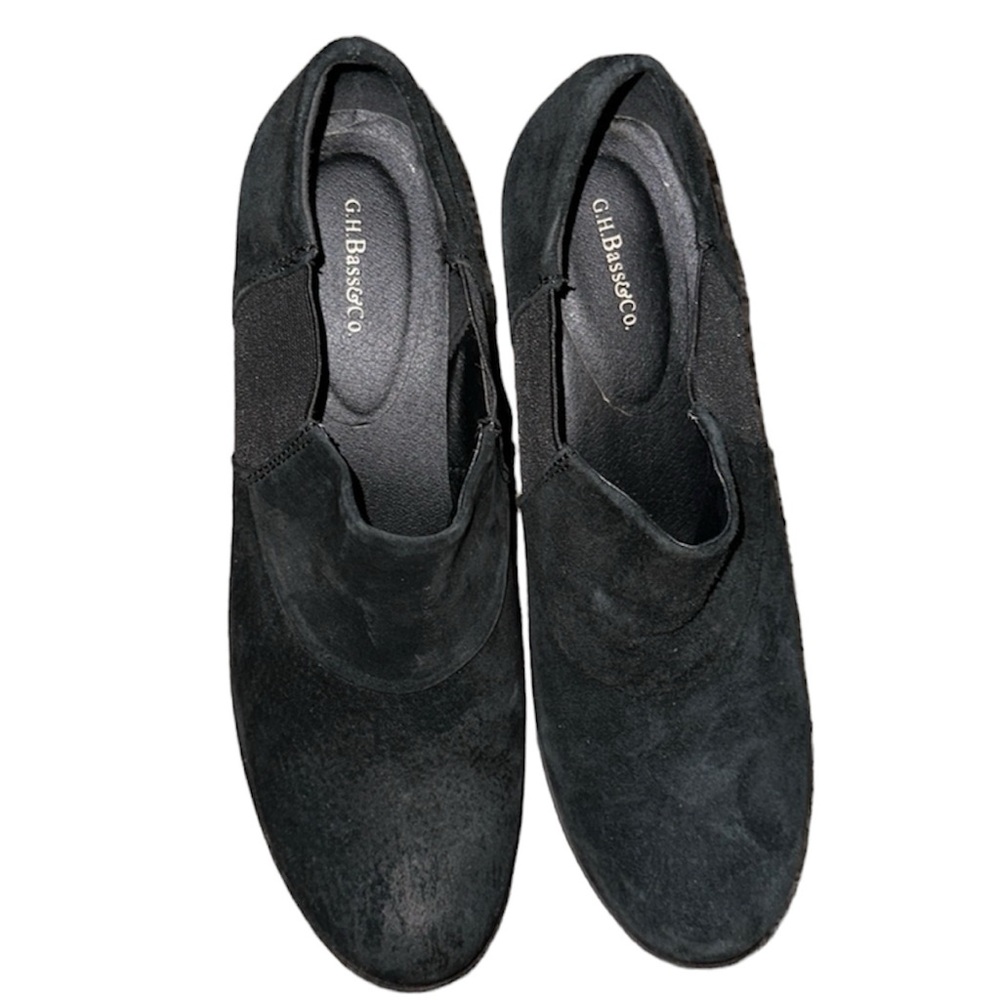 Black G.H.Bass& CO. Heels.